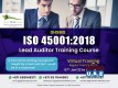 Enroll in Green World Group’s ISO 45001:2018Course to become a qualified lead auditor.