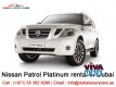 Nissan Patrol Platinum rental in Dubai