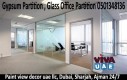 Gypsum Partition Office Works Ajman Dubai Sharjah