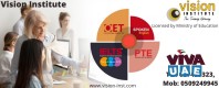 PTE Training at Vision Institute. Call 0509249945