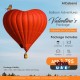 Balloon Adentures Valentine’s Package – Valentine on Cloud Nine