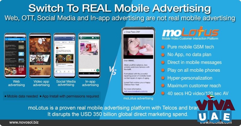 Embrace the true mobile advertising with moLotus