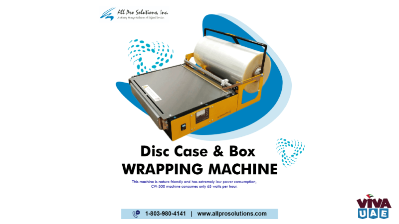 All Pro Solutions Best Disc Case and Box Wrapping Machines