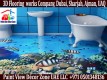 3D Floor Bathroom Epoxy Works Company Ajman