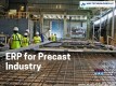 ERP for Precast Industry in UAE