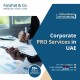 Corporate PRO Services in Dubai, UAE