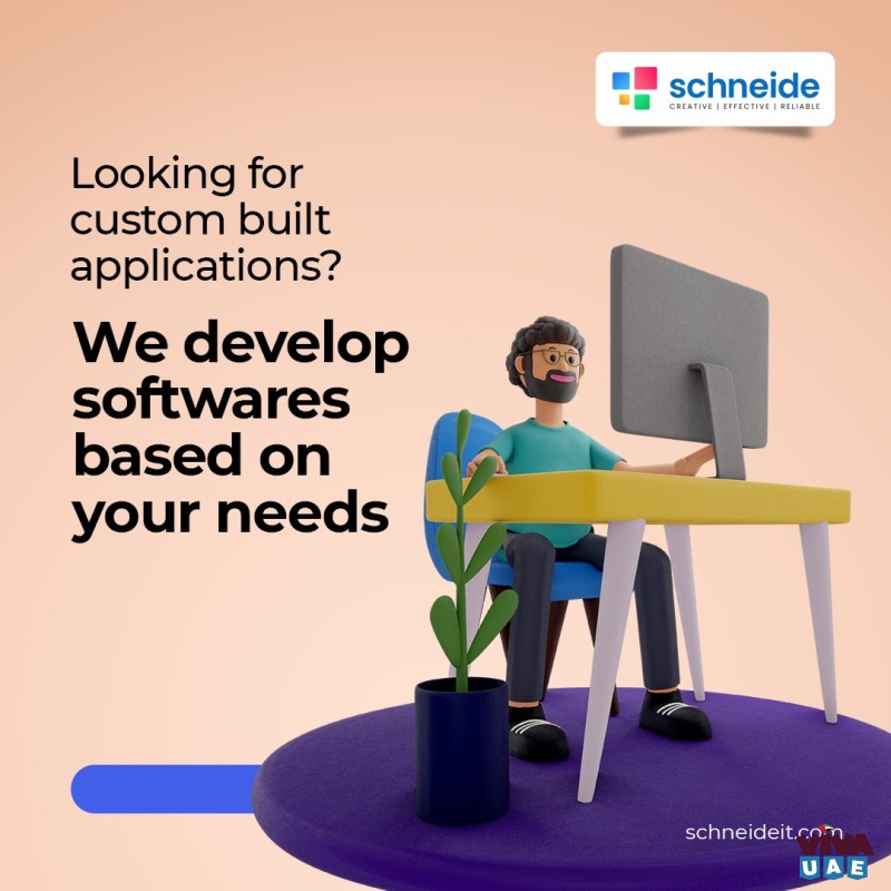 Custom Software Development Services in UAE-Schneide Soutions