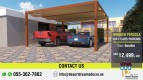 Car Parking Wooden Pergola and Aluminum Parking Shades Uae.