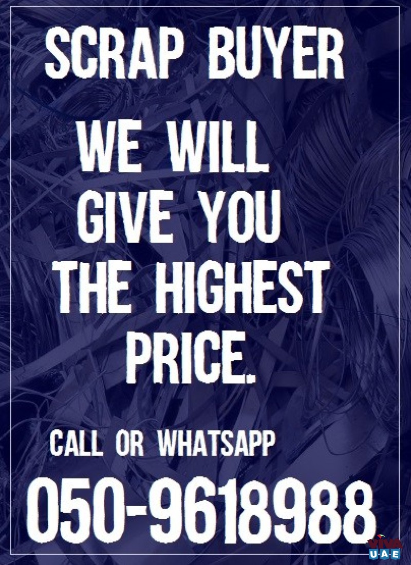Metal Scrap Buyers Dealers Near Me in Dubai