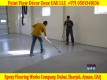 Epoxy Flooring Company Dubai Sharjah Ajman