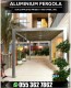 Aluminum Pergola Shades Uae | Supply and Install Aluminum Modern Pergola Abu Dhabi.