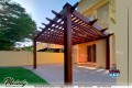 Pergola in Dubai | Mashrabiya Design Pergola | Wooden Pergola UAE | Pergola Suppliers