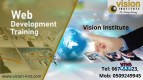 Web Development Classes at Vision Institute. Call 0509249945