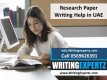 Best research paper writers in Dubai are at writingexpertz.com or Call +971569626391