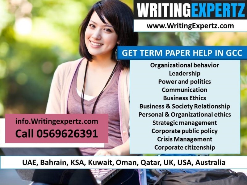 For preparing and organizing term paper and coursework Call +971569626391 in Sharjah