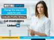 For perfect and customized LinkedIn profile writing services in UAE Call +971569626391