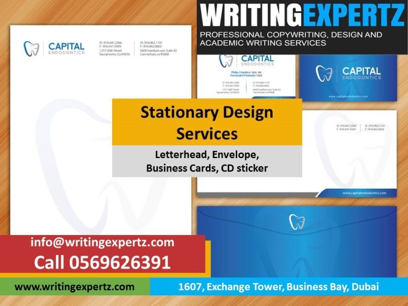 0569626391 Order Company Logo, Letter head, Flyer at low cost in Dubai Writing Expertz