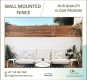 Horizontal Wooden Fences in Dubai, Uae.