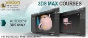 3DsMAX Classes at Vision Institute. Call 0509249945