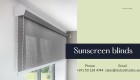 Sunscreen blinds