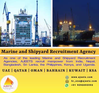 Marine and Shipyard Recruitment Agency from India, Nepal, Bangladesh