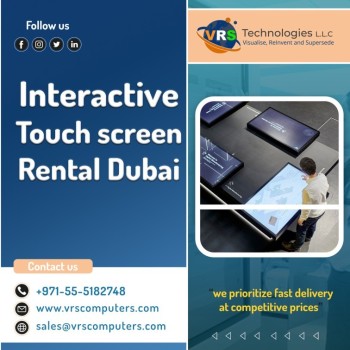 Digital Signage Rental for Meetings in UAE