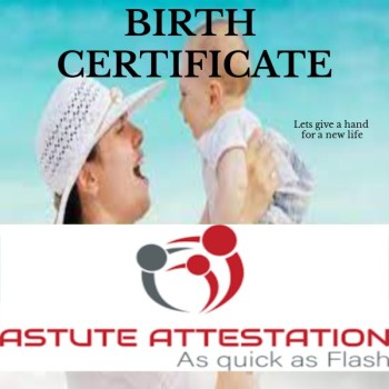 Birth Certificate Attestation in UAE