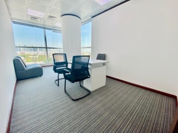 Classy Newly Furnished Workspace w/ City Views