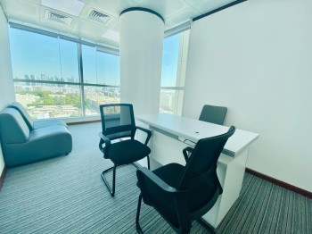 Classy Newly Furnished Workspace w/ City Views