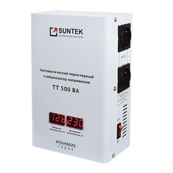 Thyristor voltage stabilizer SUNTEK HiTech&GAS 500VA