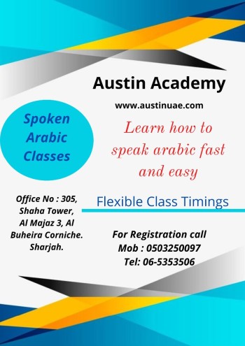 Spoken Arabic Training in Sharjah with Best Discount Call 0503250097