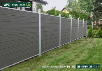 Long Lasting WPC Fence for Garden in Dubai Abu Dhabi Sharjah UAE