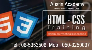 HTML Training in Sharjah with New Year Offer Call 0503250097