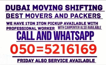 Professional movers and Packers In Dubai Any Place 