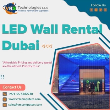 Seamless LED Wall Rentals Across the UAE