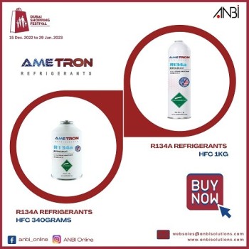 AMETRON R134A Refrigerants HFC 1KG