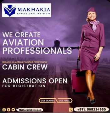  CABIN CREW COURSE IN UAE CALL - 0568723609