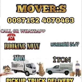 1TON Pickup Trucks for Rent In Jumeirah Park 052 4070463 