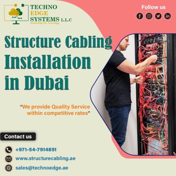 Call +971-547914851 for Structured Cabling Installation Dubai