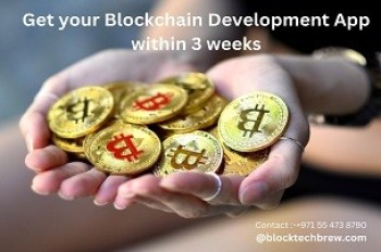 Get your Blockchain Development App within 3 weeks