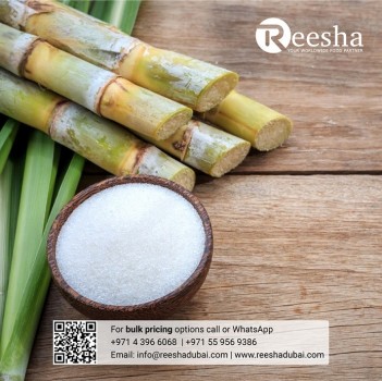 Get Bulk Quality Indian Sugar and food supplement at Wholesale Prices from Reesha Trading