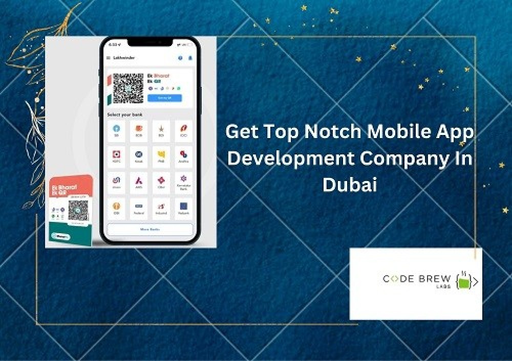 Get Top Notch Mobile App Development Company