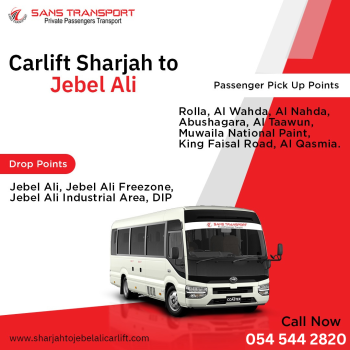 Sharjah to Jebel ali carlift