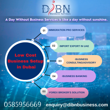 Low Cost Business Setup in Dubai