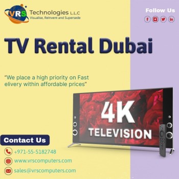 Bulk LED TV Rental Services for Events in UAE