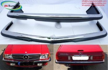 Mercedes Benz EU SL107 SLC year (1971-1989)  full set chrome new bumper