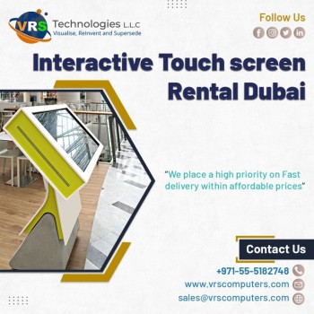 Lease Interactive Touch Screen Rentals in UAE