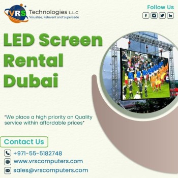 Lease LED Screens for Exhibition in Dubai UAE