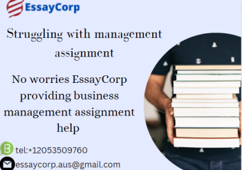 One stop destination for your business management assignment help