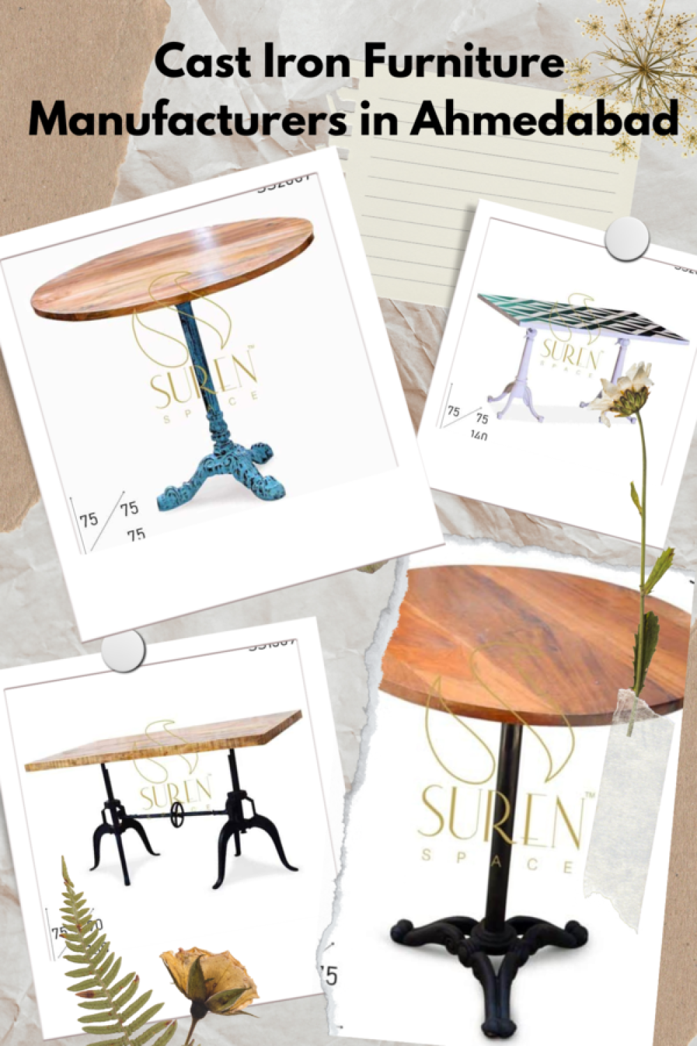 Cast Iron Furniture Manufacturers in Ahmedabad 